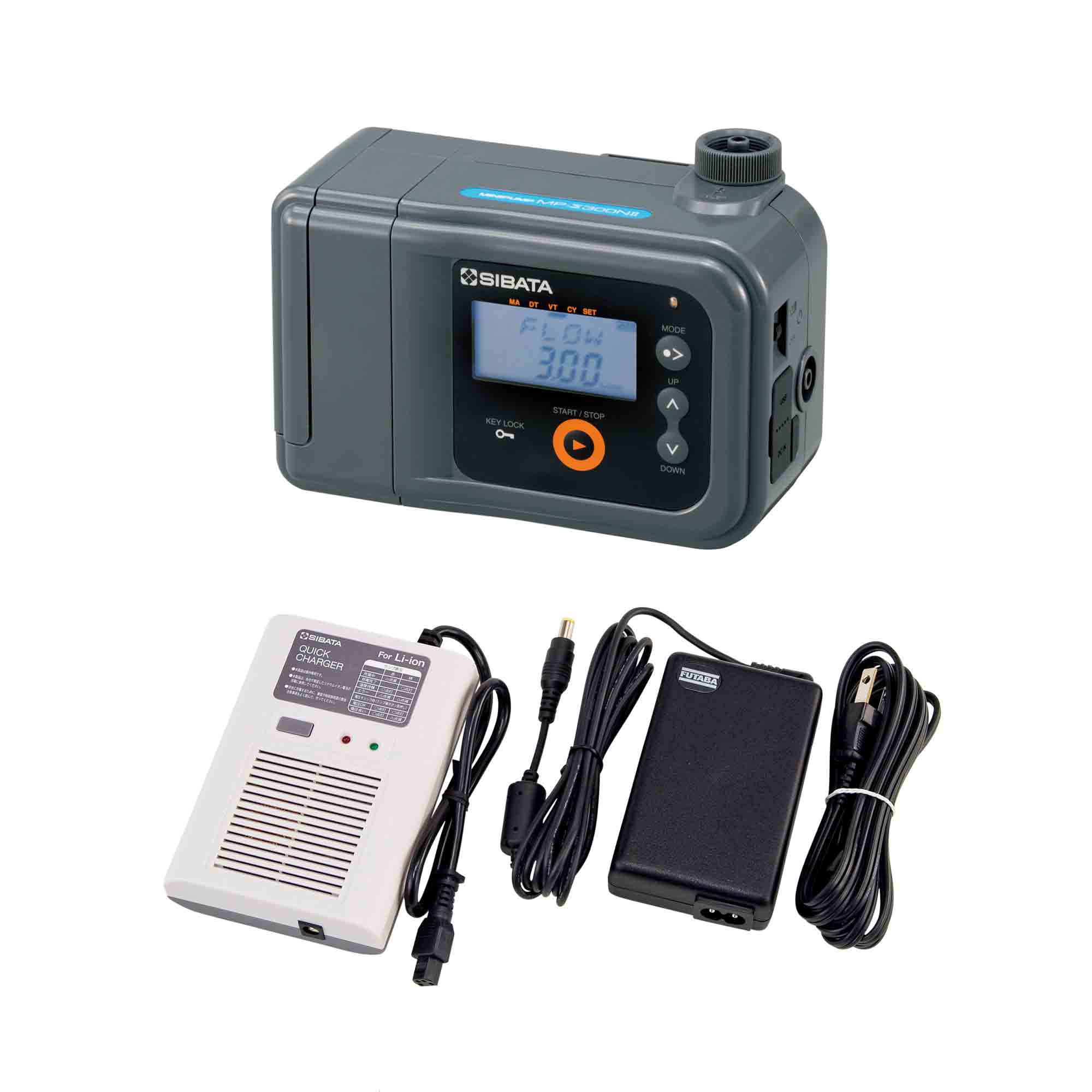 微型空氣流量泵MP-Σ30NⅡ，MP-Σ300NⅡ，MP-Σ500NⅡ型QC-10N